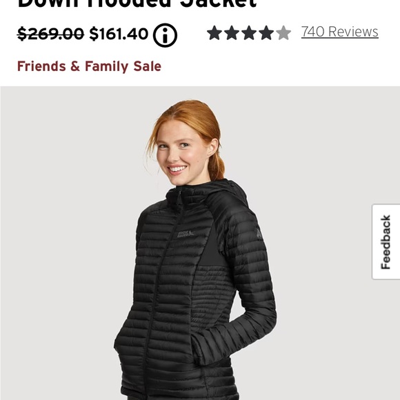 Eddie Bauer micro therm jacket, sz Tall Sm - Picture 4 of 4